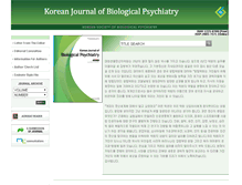 Tablet Screenshot of journal.biolpsychiatry.or.kr